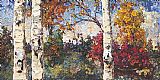 Autumn Canvas Paintings - Maya Eventov Colours of Autumn